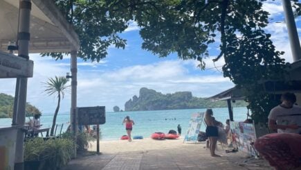 Ton Sai beach in Phi Phi, Thailand