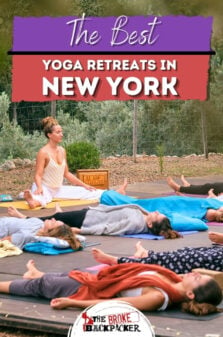 Best Yoga Retreats in New York Pinterest Image