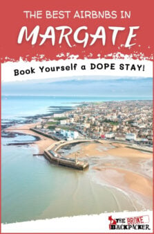 Best Airbnbs in Margate, UK Pinterest Image