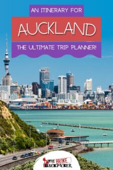 Auckland Itinerary Pinterest Image