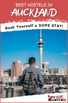 Best Hostels in Auckland Pinterest Image