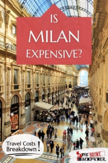 Is Milan Expensive Pinterest Image