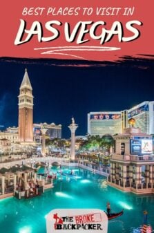 Places to Visit in Las Vegas Pinterest Image