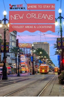 Where to Stay in New Orleans Pinterest Image