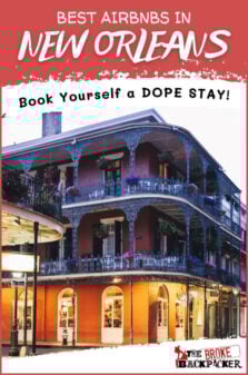 Airbnbs in New Orleans Pinterest Image