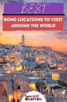 Best Bond Locations to Visit Around The World Pinterest Image