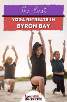 Best Yoga Retreats in Byron Bay Pinterest Image