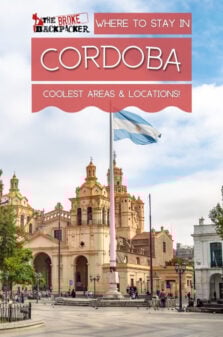 Where to Stay in Cordoba, Argentina Pinterest Image