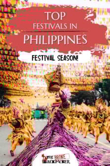 Festivals in the Philippines Pinterest Image