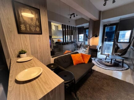 Tatami Inspired Bachelor’s Pad with Office Space Pasay Philippines