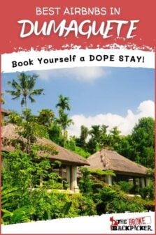 Best Airbnbs in Dumaguete Pinterest image
