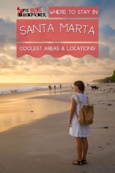 Where to Stay in Santa Marta Pinterest image