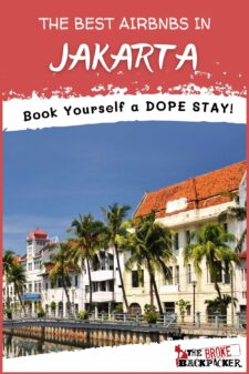 Best Airbnb in Jakarta Pinterest image