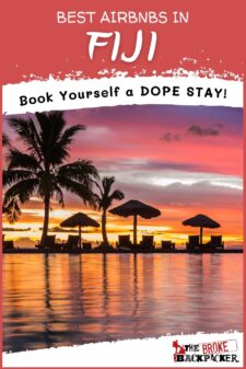 Best Airbnb in Fiji Pinterest image