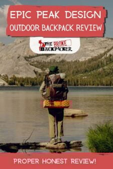 Peak Design outdoor backpack Pinterest Image