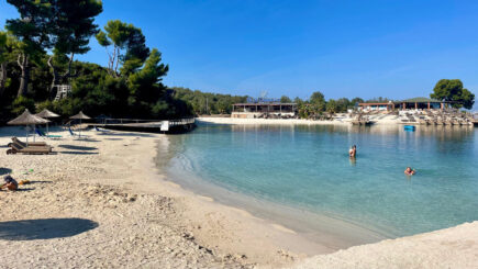 ksamil beach in albania