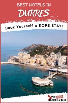 best hotels in Durres Albania Pinterest Image