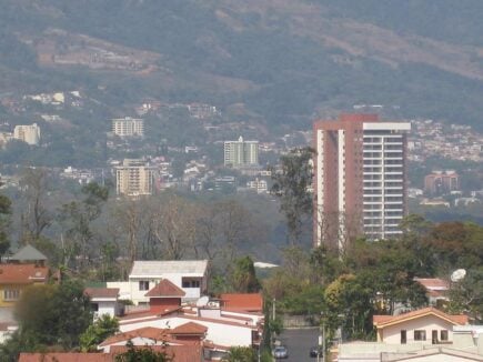 san salvador el pedregal and foothills of escalon