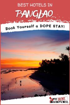 best hotels in Panglao pinterest image