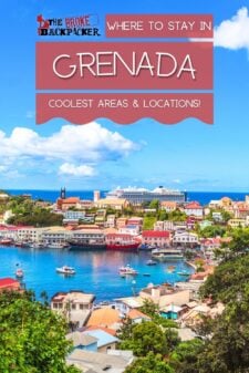 where to stay in Grenada pinterest image