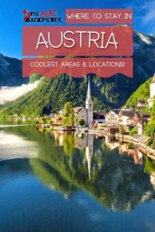 where to stay Austria Pinterest image