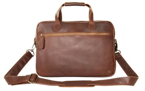 Mahi Leather Compact Laptop Satchel
