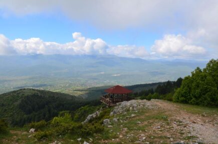 macedonia skopje vodno mountain