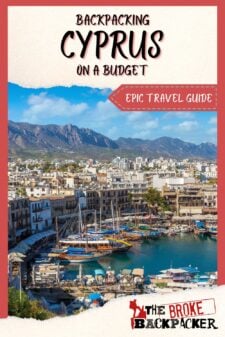 backpacking cyprus travel guide pinterest image