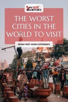 worst cities in the world pinterest image