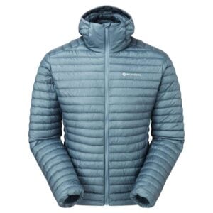 montane mens alpine 850 nano hooded down jacket
