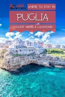 Where to stay in Puglia Pinterest image