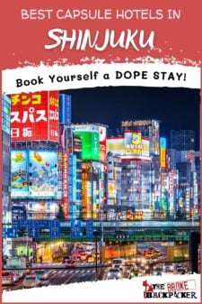 best capsule hotels in shinjuku japan