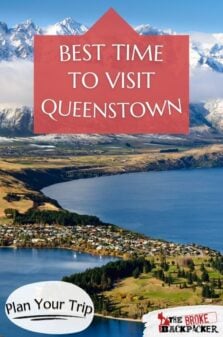 best time to visit Queentown Pinterest image