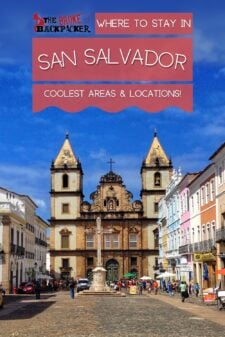 where to stay in San Salvador pinterest image