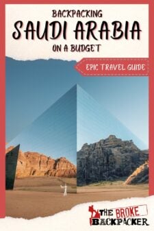 saudi arabia travel guide pinterest image