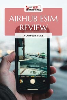 airhub esim review pinterest image