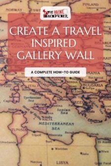 make a travel gallery wall pinterest image