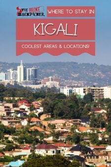 where to stay in Kigali Rwnda pinterest image