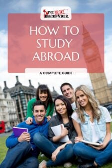 how to study abroad pin
