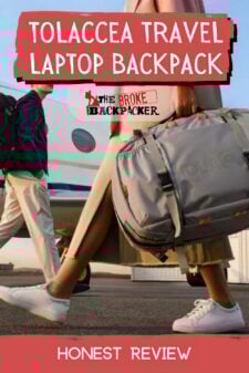 tolaccea travel backpack review pinterest image
