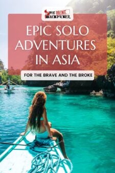 solo adventures in asia