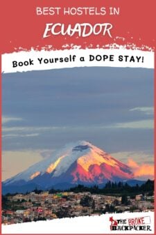 best hotels in Ecuador pinterest image