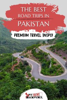 Pakistan road trip guide pinterest image