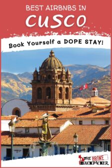 best airbnbs in cusco peru pinterest image