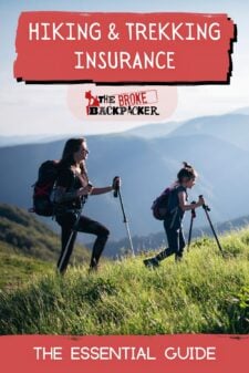 best hiking insurance pinterest image