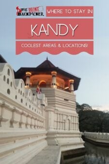 where to stay in Kandy Sri Lanka pinterest image