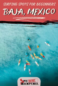 best surfing spots for beginners pinterest image