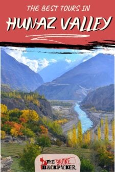 best tours in hunza valley pinterest image