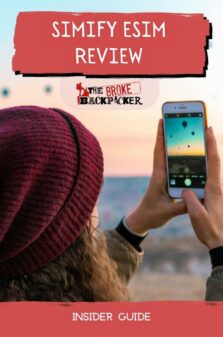 simify esim review pinterest image
