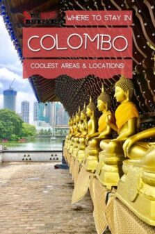 where to stay in Colombo sri lanka pinterest image